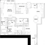 2 Bedroom Suite Mid Zone - Unit E - 89.00 sqm